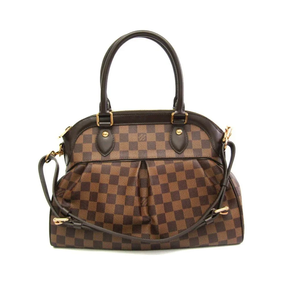 LOUIS VUITTON Authentic Brown Damier Shoulder Bag - Picture 1 of 12